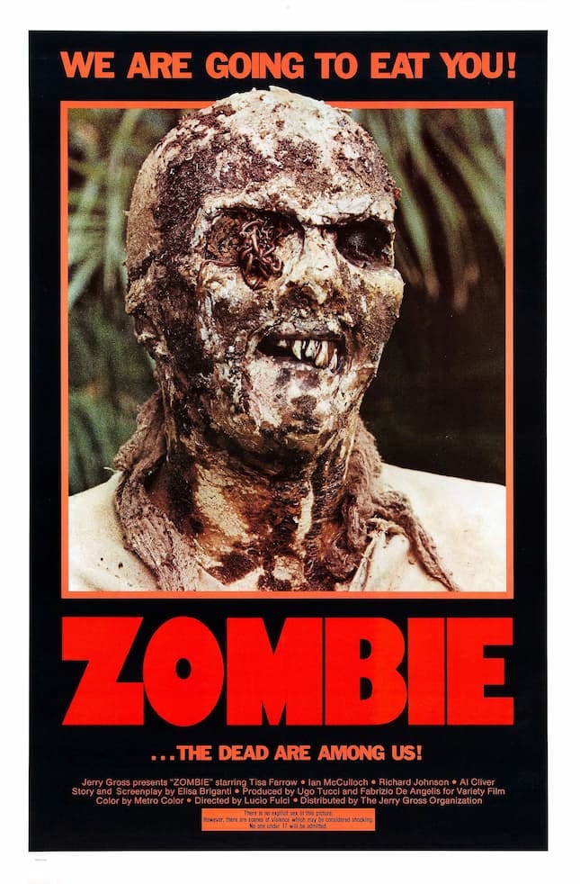 Зомби (Zombie, 1979), альтернативное название — Зомби 2